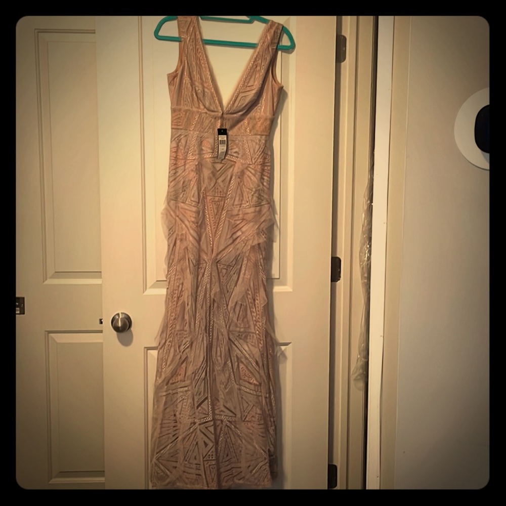 BCBG gown